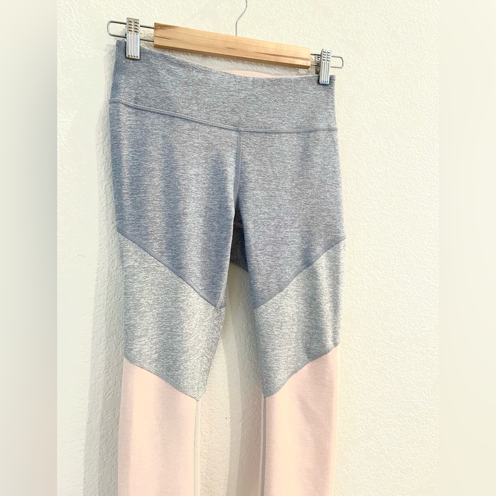 NEW Outdoor Voices Springs Colorblock 7/8 Leggings High Rise Lake Dove Rose S - Picture 10 of 14